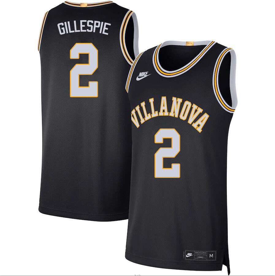 Men #2 Collin Gillespie Villanova Wildcats College Basketball Jerseys Sale-Black - Click Image to Close